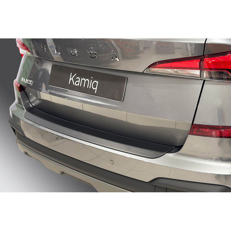 RGM, Protection de pare-chocs arrière, plastique ABS, Noir, Convient à Skoda Kamiq Facelift 07/2024-