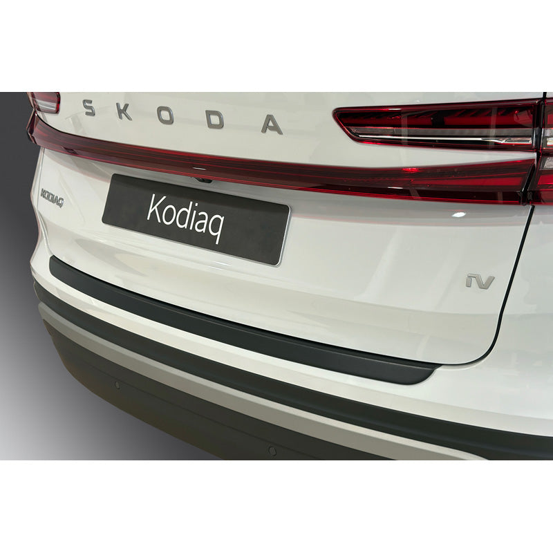 RGM, Rear bumper protector, ABS, Black, Fits Skoda Kodiaq II (07/2021-06/2024)
