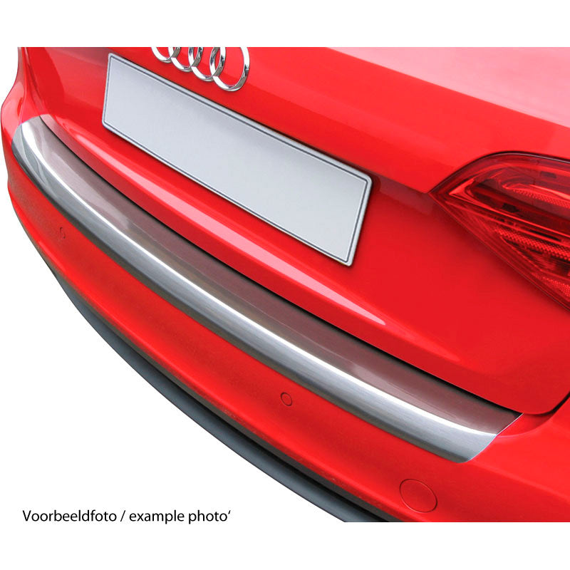 RGM, Rear bumper protector, ABS plastic, fits Hyundai i10 2020- 'Brushed Alu' Look