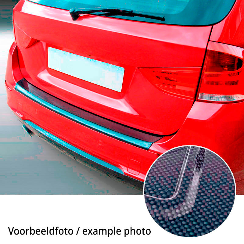 RGM, achterbumperbeschermplaat, ABS, carbonlook, passend voor Skoda Superb IV Kombi (2024-)