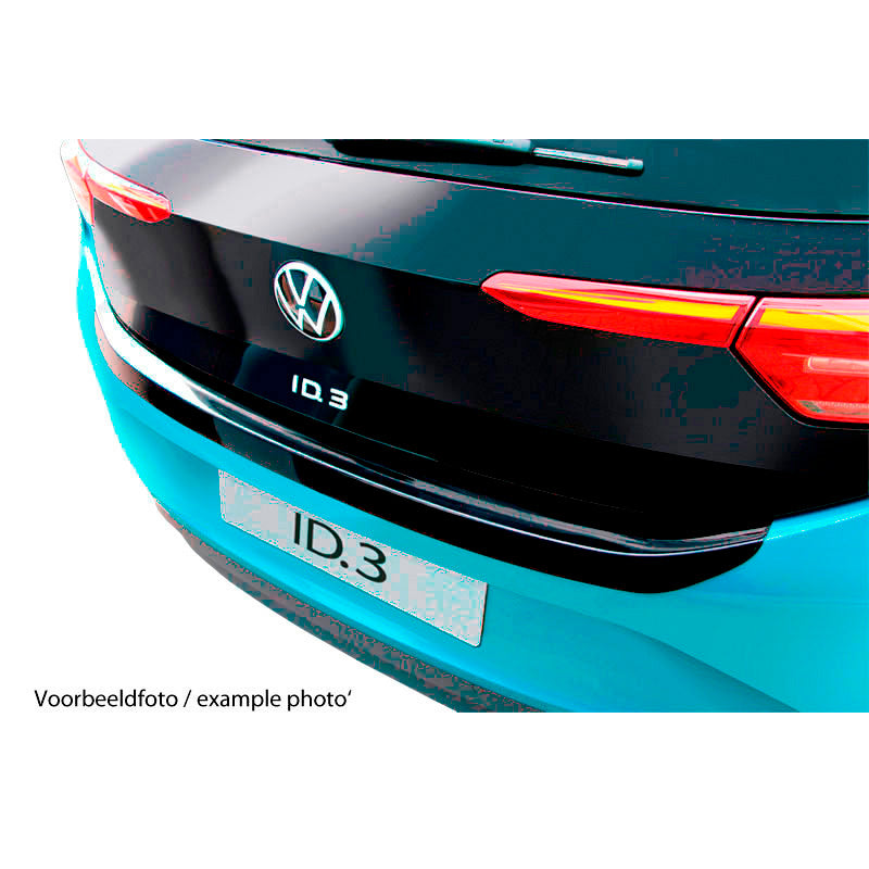 RGM, Rear bumper protector, ABS plastic, Gloss black, Fits Kia EV3 2024, '3D-shaped'