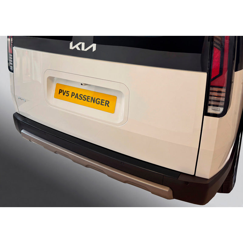 RGM, Bagkofangerbeskytter, ABS, passer til Kia PV5 (2025-), Med bagklap, Gloss Black