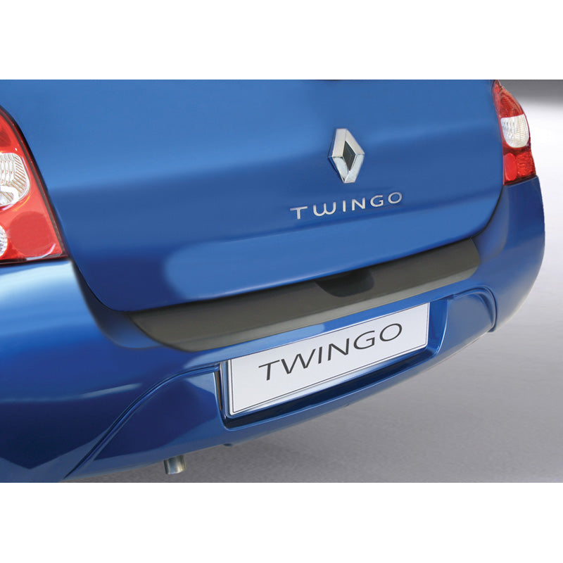 RGM, Rear bumper protector, ABS plastic, fits Renault Twingo II 2007-2012 Black