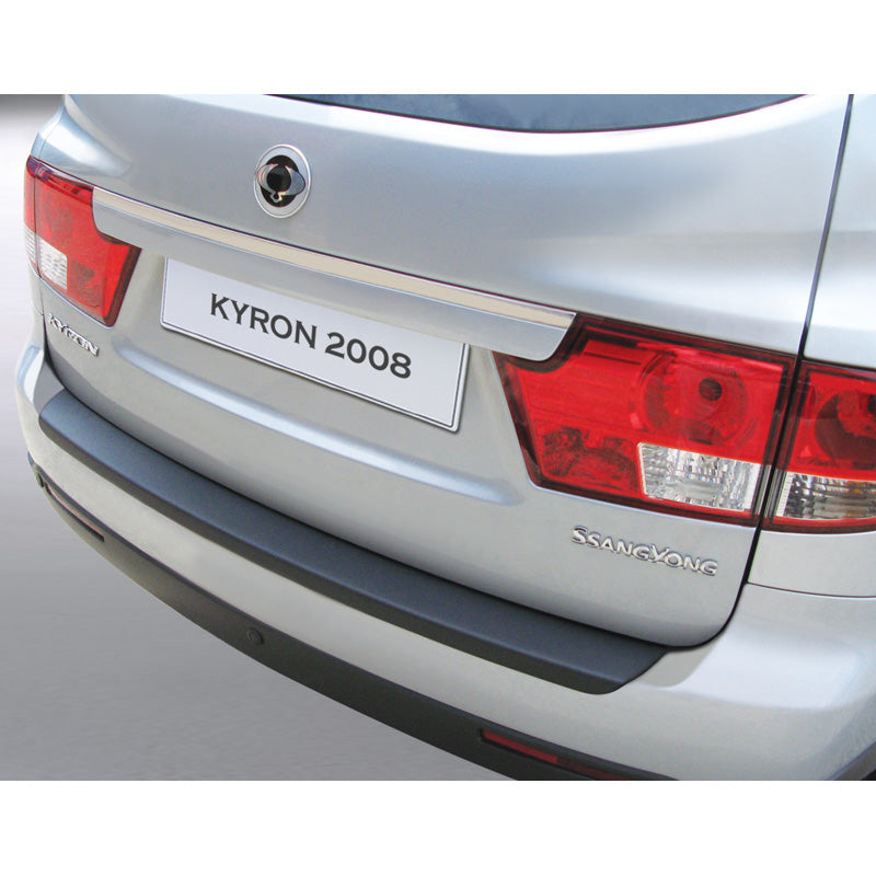 RGM, Rear bumper protector, ABS plastic, fits SsangYong Kyron 2008- Black