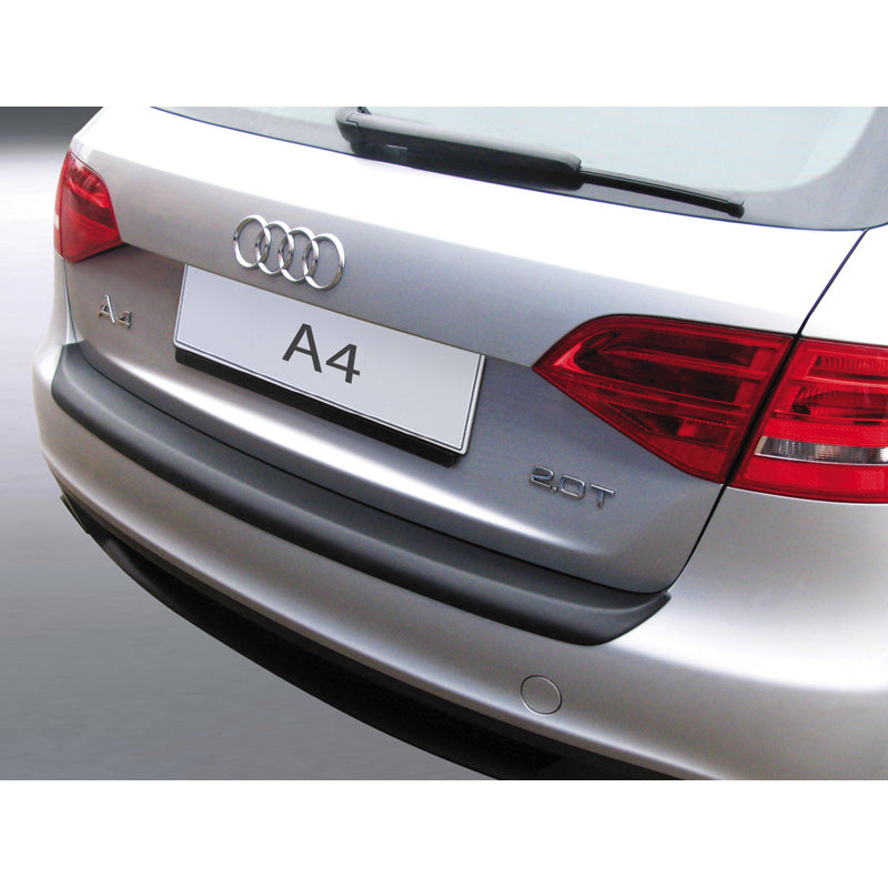 RGM, protège-pare-chocs arrière, plastique ABS, convient à Audi A4 Avant 2008-2012 noir