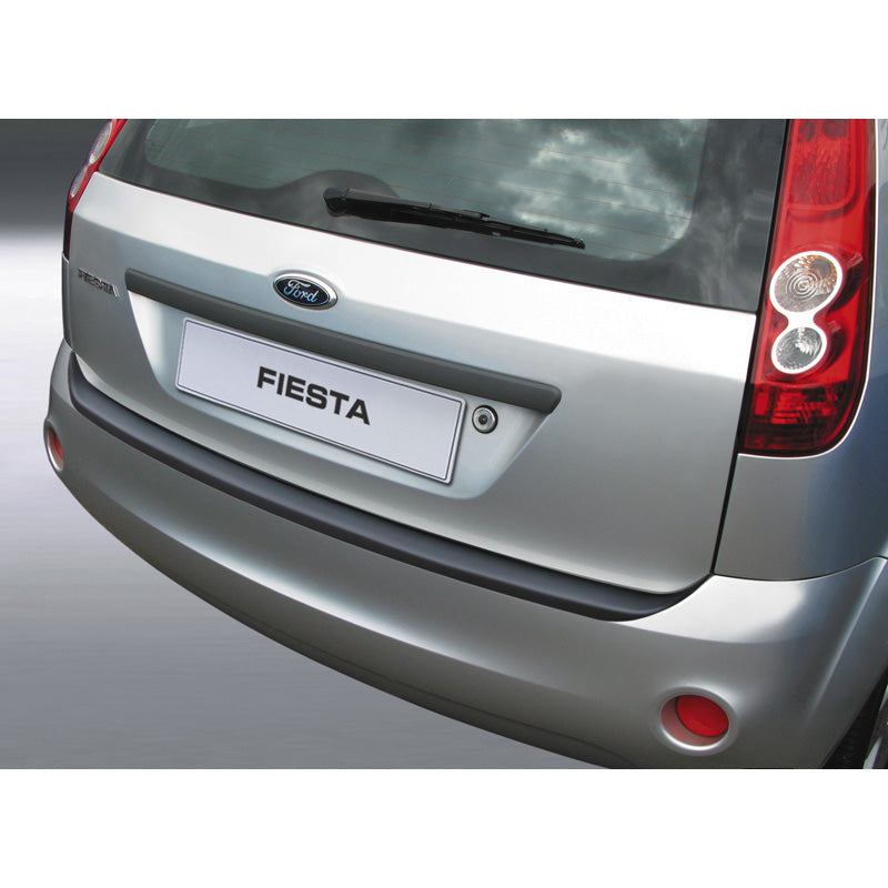 RGM, achterbumperbeschermer, ABS-kunststof, past op Ford Fiesta MK6 2002-2008 Zwart