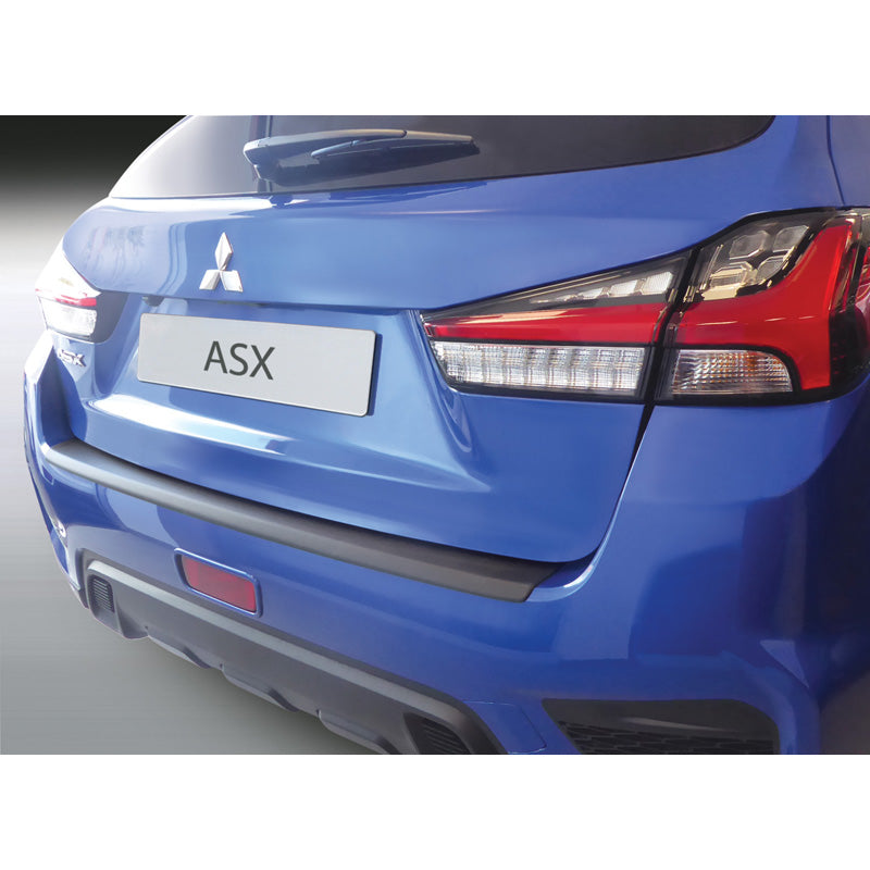 RGM, Rear bumper protector, ABS plastic, fits Mitsubishi ASX Facelift 10/2019- Black