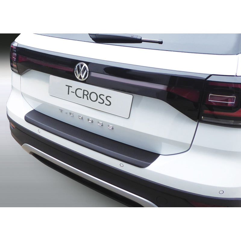 RGM, Rear Bumper Protector, ABS plastic, fits Volkswagen T-Cross 2019-06/2024 Black