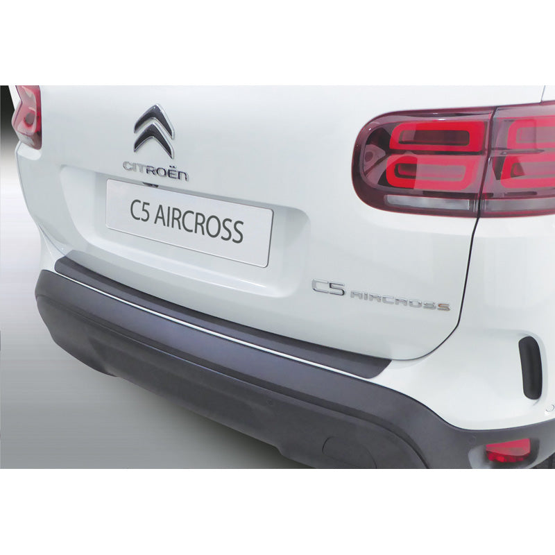 RGM, Rear bumper protector, ABS plastic, fits Citroën C5 Aircross 2019- Black