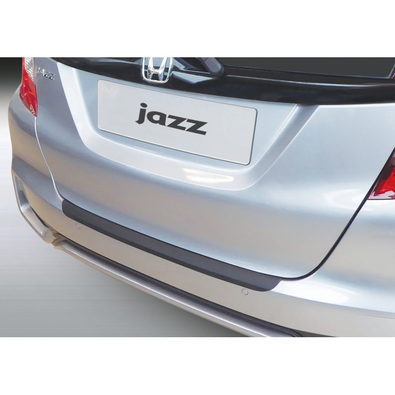 RGM, Rear bumper protector, ABS plastic, fits Honda Jazz 2018-2020 Black