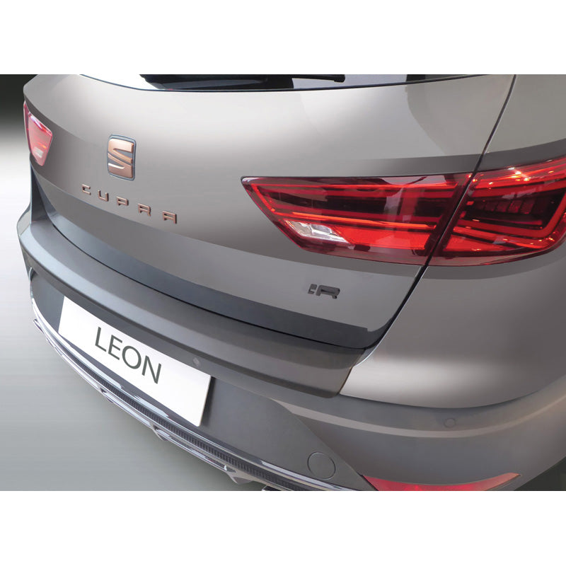 RGM, achterbumperbeschermer, ABS-kunststof, past op Seat Leon (5F) ST S/SE/FR/X-Perience/Cupra 2017-2020 Black