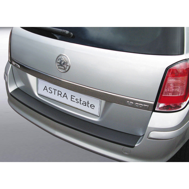 RGM, protection de pare-chocs arrière, plastique ABS, convient à Opel Astra H Wagon Noir