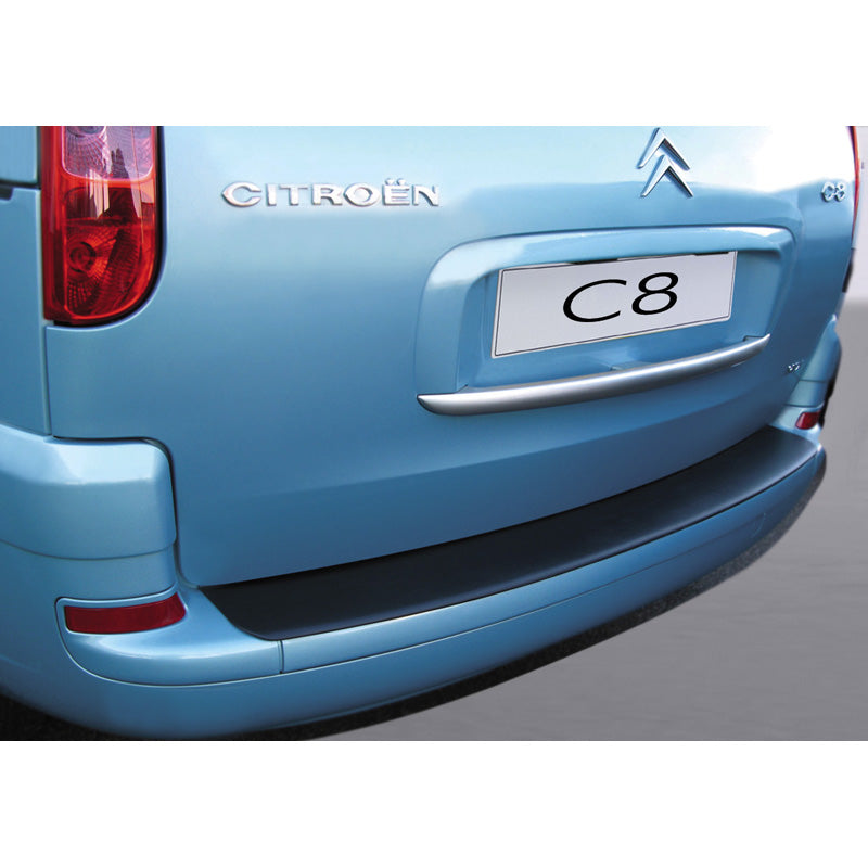 RGM, Rear bumper protector, ABS plastic, fits Citroën C8 Black
