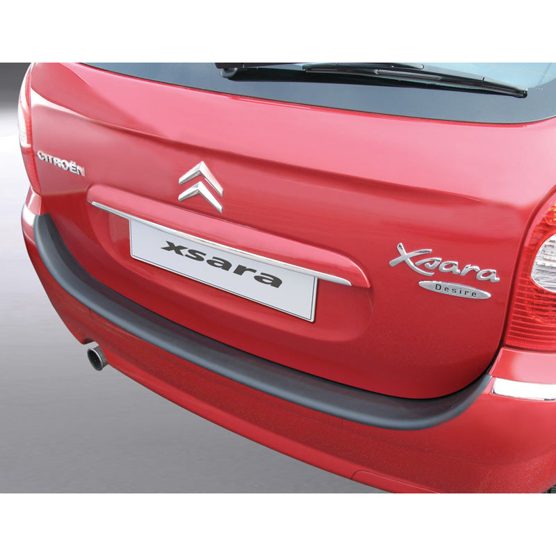 RGM, Rear bumper protector, ABS plastic, fits Citroën Xsara Picasso Black