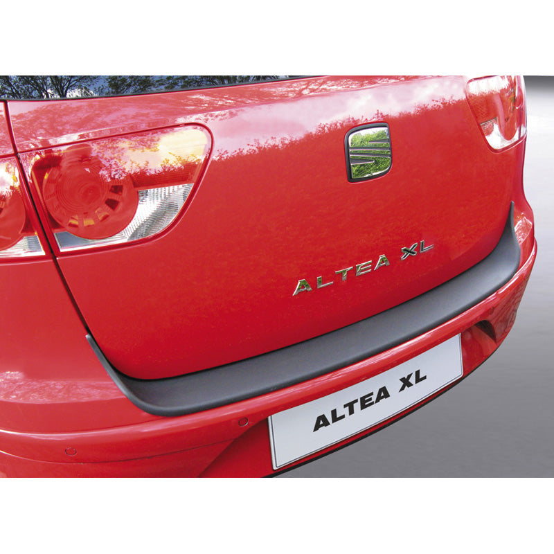RGM, Rear bumper protector, ABS plastic, fits Seat Altea XL excl. FR Black