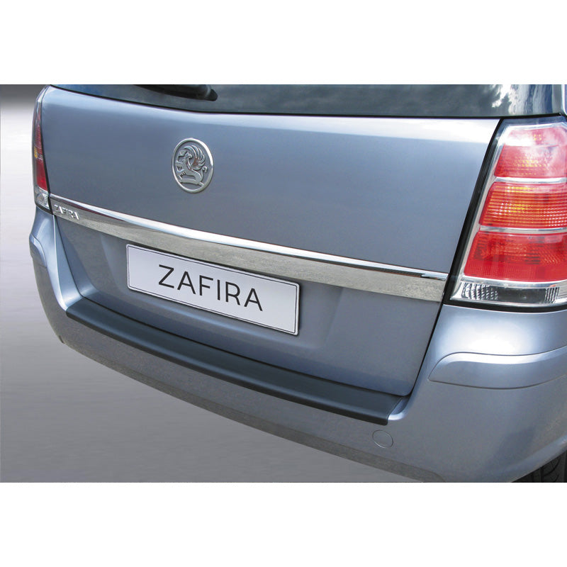 RGM, protège pare-chocs arrière, plastique ABS, convient à Opel Zafira B 2005-2014 noir