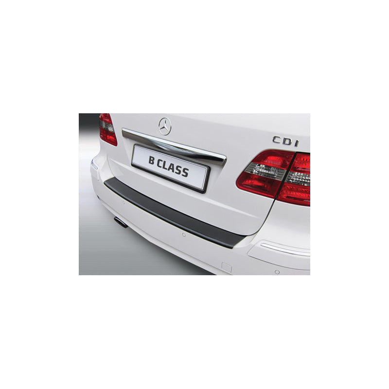 RGM, achterbumperbeschermer, ABS-kunststof, past op Mercedes B-Class W245 2005-2011 Zwart