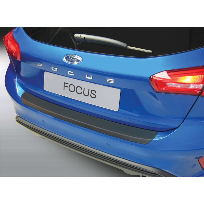 RGM, protège pare-chocs arrière, plastique ABS, convient à Ford Focus IV HB 5 portes 9/2018- noir