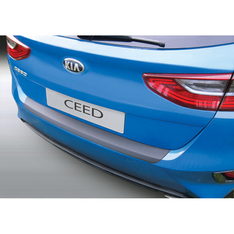 RGM, Achterbumperbeschermer, ABS-kunststof, passend voor Kia Cee'd (CD) HB 2018-2021 Zwart