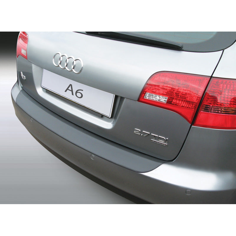 RGM, protège pare-chocs arrière, plastique ABS, convient à Audi A6 Avant 2004-2011 sauf S6/RS6 noir