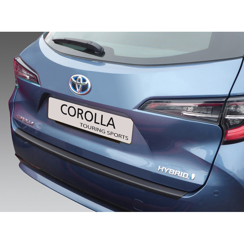 RGM, Rear bumper protector, ABS plastic, fits Toyota Corolla Touring Sports 2019- Black