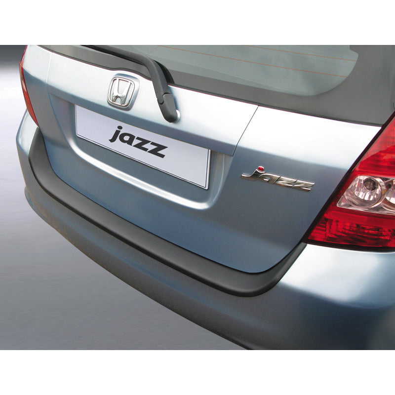 RGM, Protection de pare-chocs arrière, plastique ABS, compatible avec Honda Jazz 2004-2008 Black