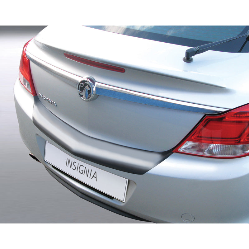RGM, Rear bumper protector, ABS plastic, fits Opel Insignia 4/5 doors 11/2008-9/2013 Black