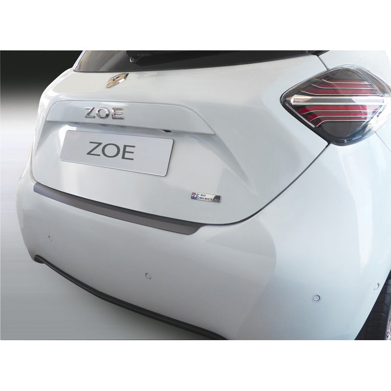 RGM, Rear bumper protector, ABS plastic, fits Renault Zoe II 2019- Black