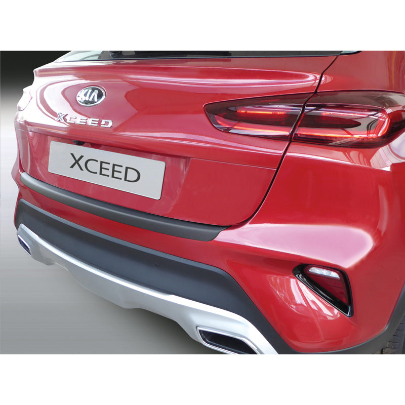 RGM, Rear bumper protector, ABS plastic, fits Kia XCee'd 9/2019- Black