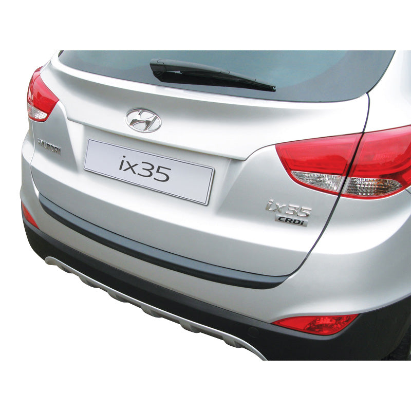 RGM, Rear bumper protector, ABS plastic, fits Hyundai ix35 2010-2015 Black