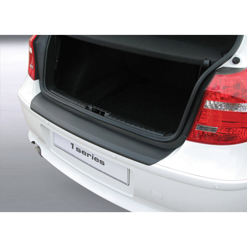 RGM, Rear bumper protector, ABS, Fits BMW 1 Series E87 (2007-2011), Black