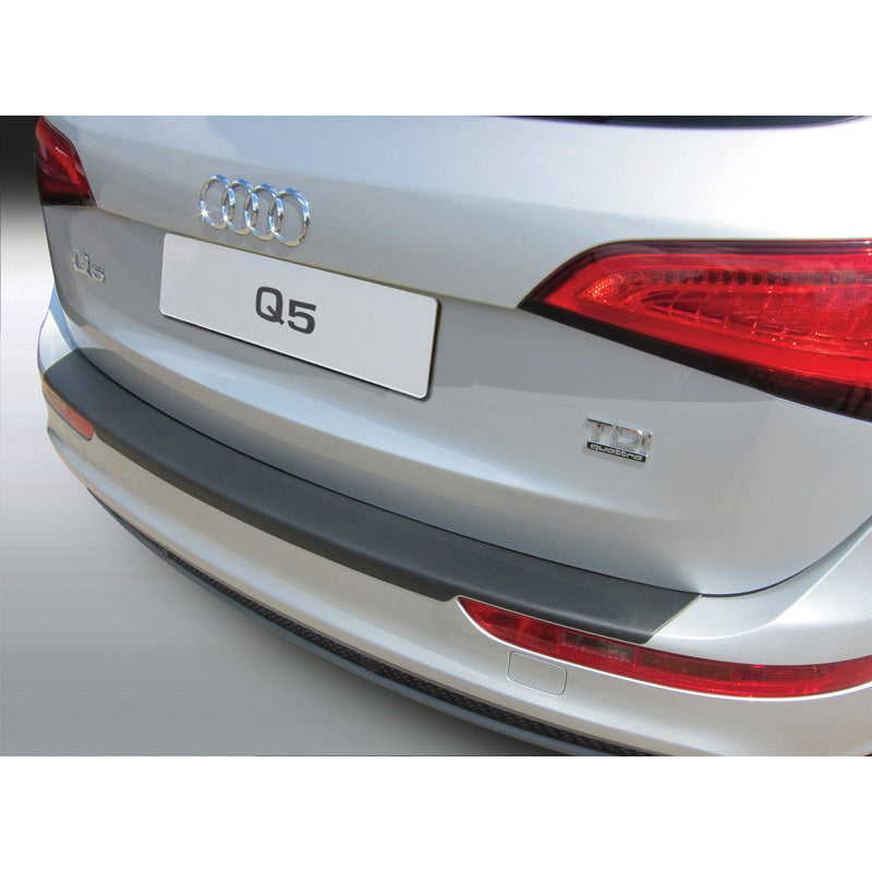 RGM, Rear bumper protector, ABS plastic, fits Audi Q5 & SQ5 2008-2016 Black
