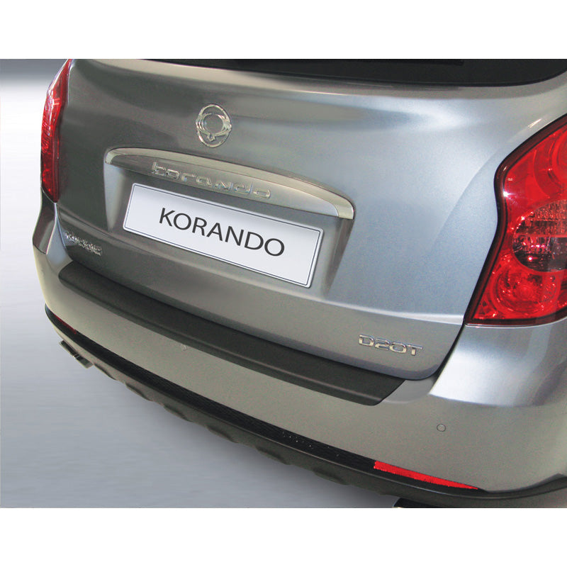 RGM, Achterbumperbeschermer, ABS-kunststof, past op SsangYong Korando 2011-2019 Black