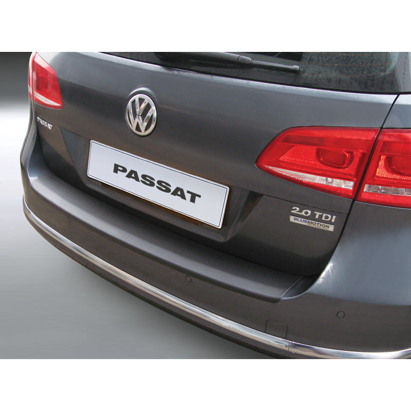 RGM, Achterbumperbeschermer, ABS-kunststof, past op Volkswagen Passat 3C Variant Facelift 2011-2014 (excl. Alltrack) Black