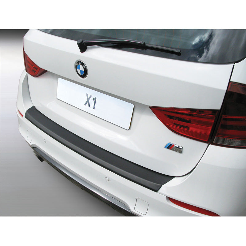 RGM, Protecteur de pare-chocs arrière, plastique ABS, convient à BMW X1 M-Sport 2009-2015 Noir