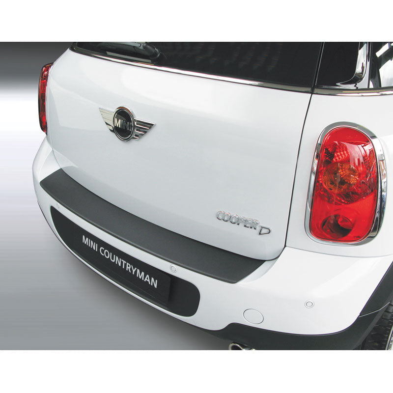 RGM, Rear bumper protector, ABS plastic, fits Mini Countryman R60 2010-2016 Black