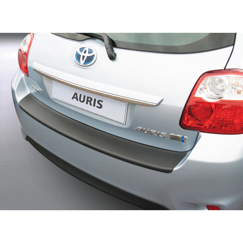 RGM, rear bumper protector, ABS plastic, fits Toyota Auris 3/5 doors 2010-2012 Black