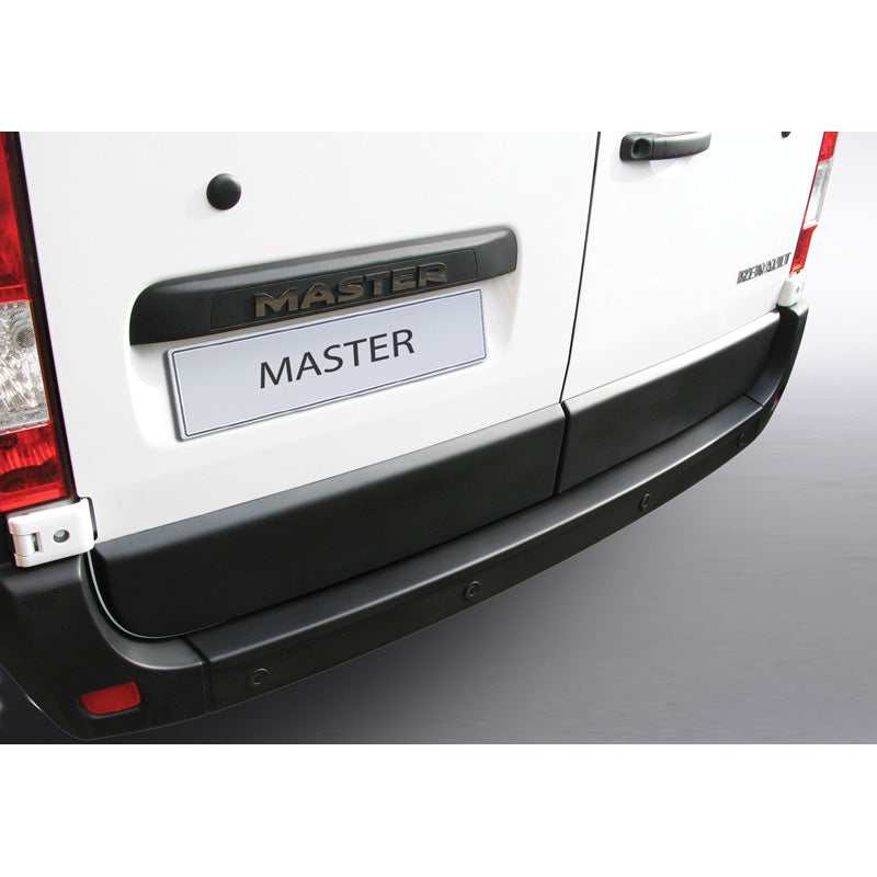 RGM, rear bumper protector, ABS plastic, fits Opel Movano/Renault Master 2010- Black