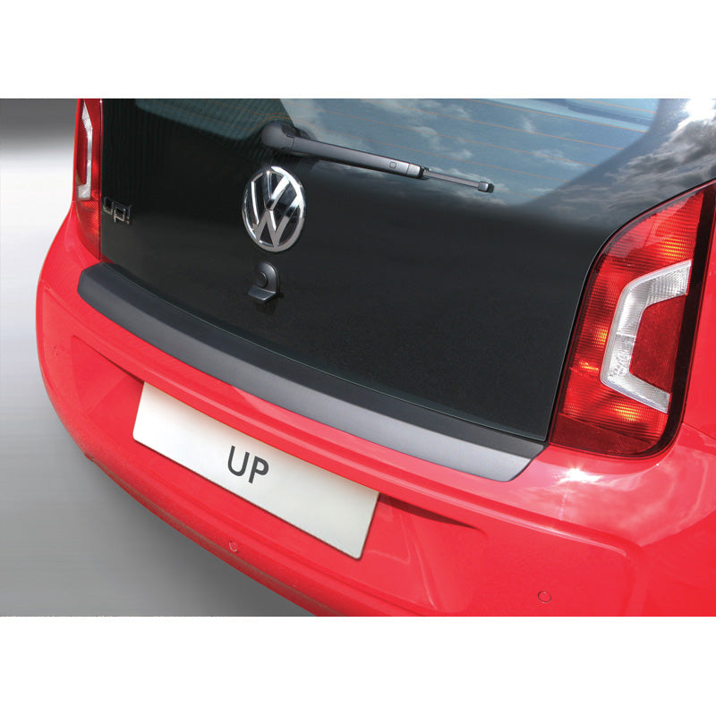 RGM, protection de pare-chocs arrière, plastique ABS, convient à Volkswagen Up! 2011-6/2016 Noir