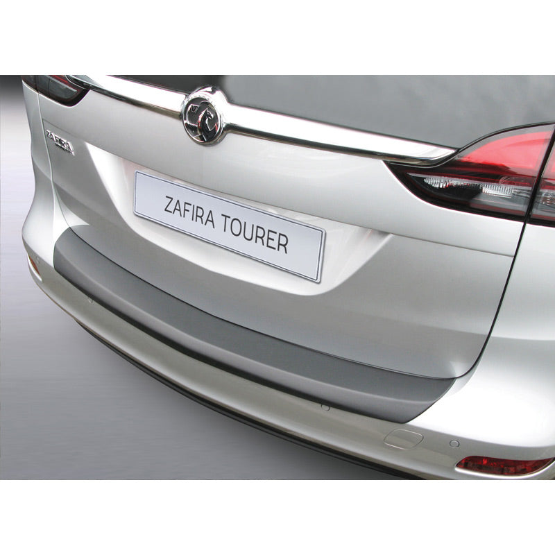 RGM, rear bumper protector, ABS plastic, fits Opel Zafira Tourer 2012-2019 Black