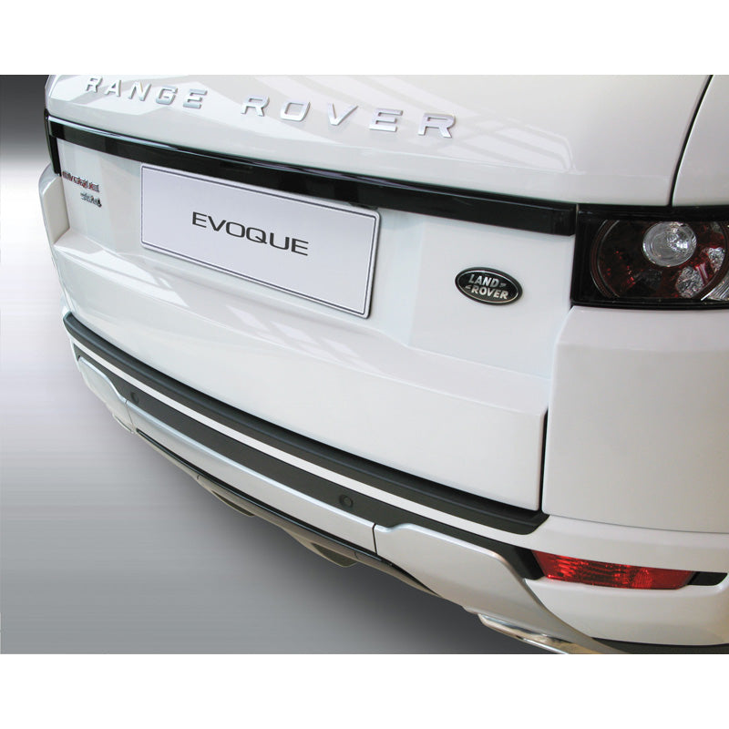 RGM, rear bumper protector, ABS plastic, fits Landrover Evoque 5 doors 2011-2019 Black