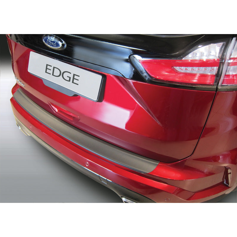 RGM, protection de pare-chocs arrière, plastique ABS, convient à Ford Edge 10/2018- Noir