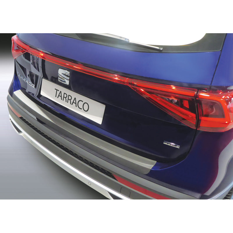 RGM, rear bumper protector, ABS plastic, fits Seat Tarraco 2019- Black