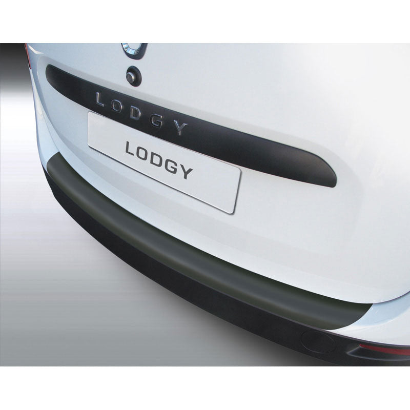 RGM, Rear bumper protector, ABS plastic, fits Dacia Lodgy 2012- Black