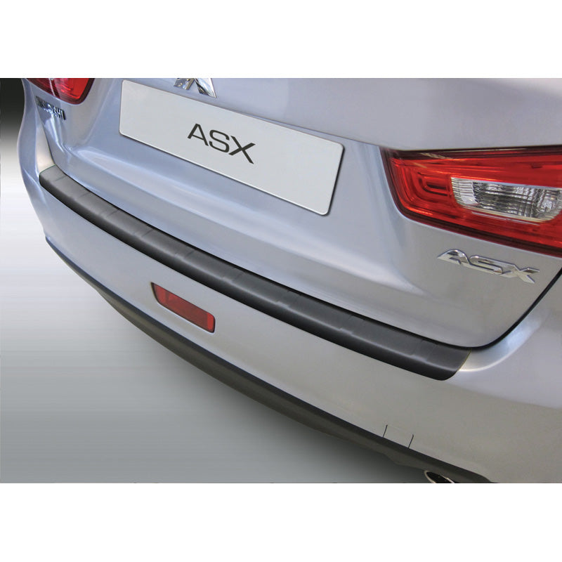RGM, Rear bumper protector, ABS plastic, fits Mitsubishi ASX 11/2012-9/2016 Black