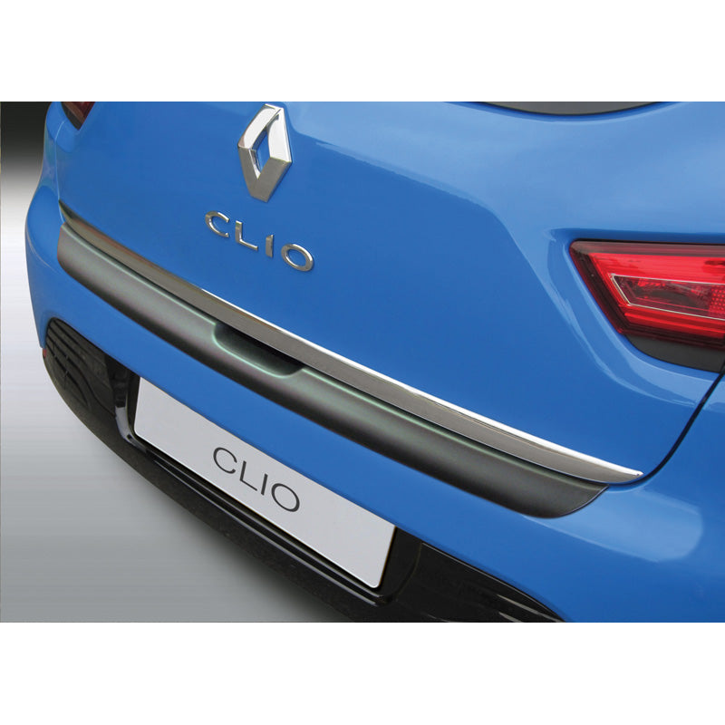 RGM, Rear bumper protector, ABS plastic, fits Renault Clio MK4 5 doors 2012-2019 Black