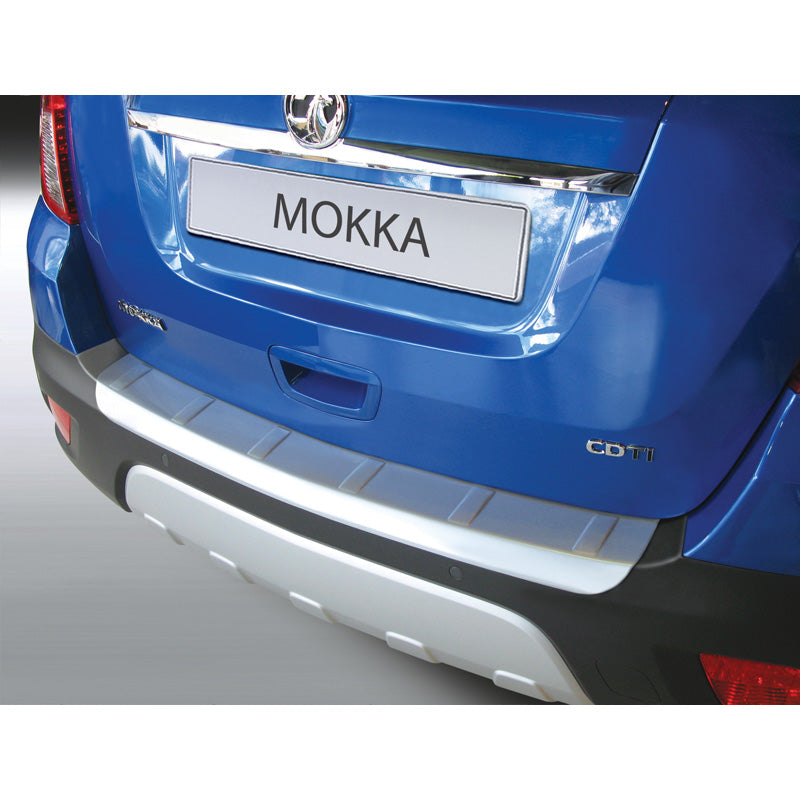 RGM, Rear bumper protector, ABS plastic, fits Opel Mokka 2012- Silver