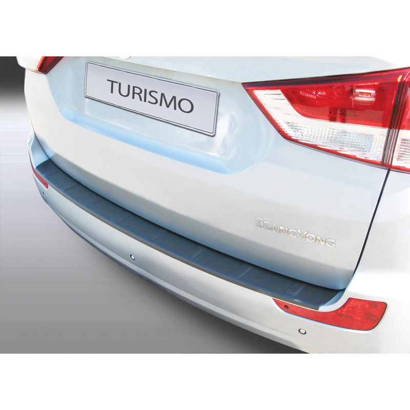 RGM, Achterbumperbescherming, ABS-plastic, Zwart, Past op Ssang Yong Turismo/Stavic 9/2013-
