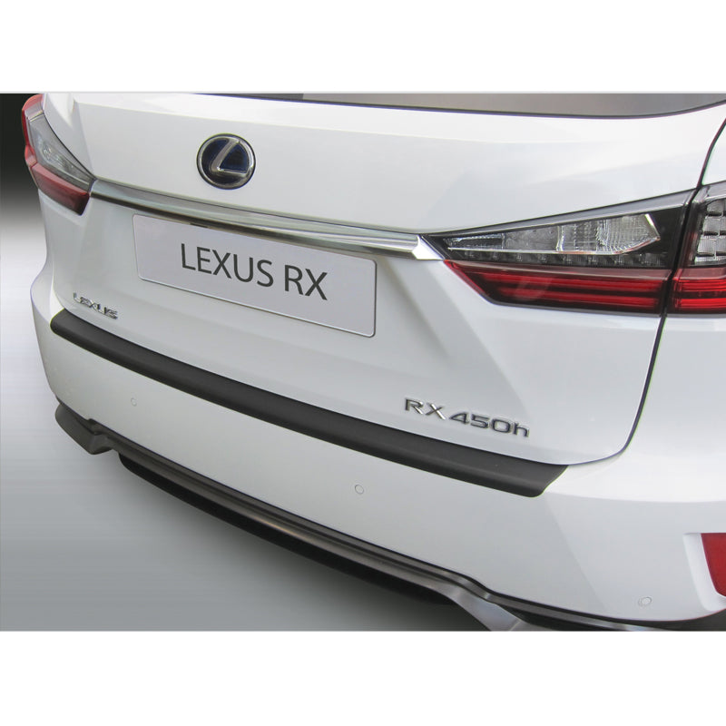 RGM, Rear bumper protector, ABS plastic, Fits Lexus RX200t/350/450h 2016-2019 Black