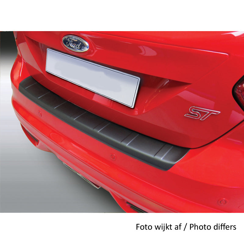 RGM, Achterbumperbeschermer, ABS kunststof, past op Peugeot 3008 II 2016- Zwart 'Geribbeld'